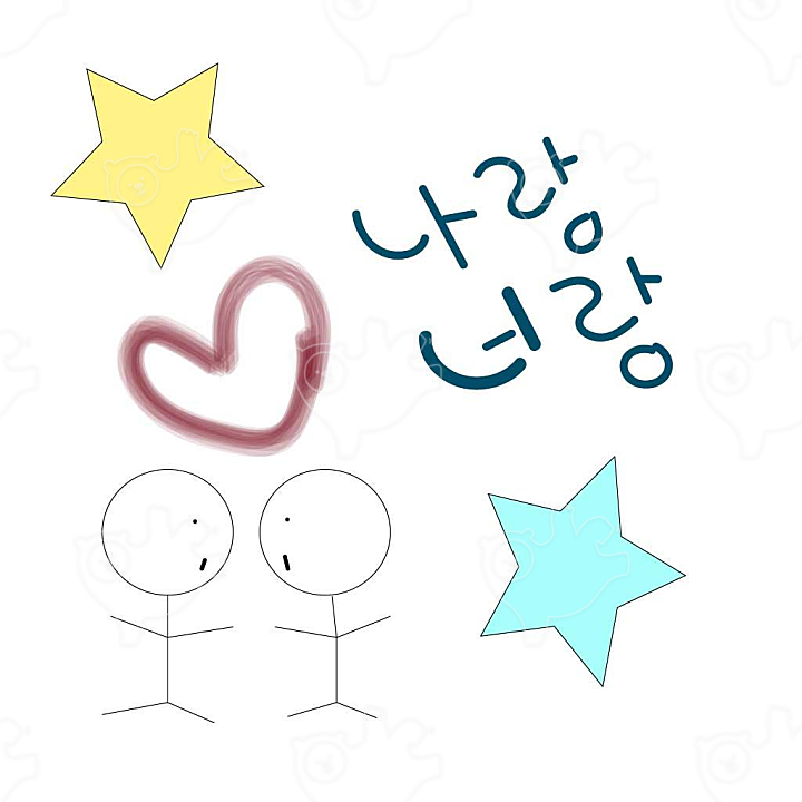 너랑나랑 : 열정고래 - 네이버 OGQ마켓