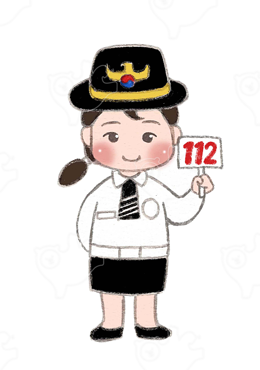 경찰이미지,여자경찰이미지 : 단디스튜디오by은정지음 - 네이버 OGQ마켓