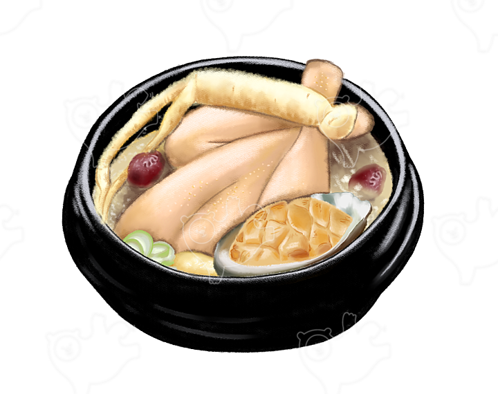 전복 한방 삼계탕 : NOONBIBI - 네이버 OGQ마켓