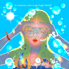 팝아트 여성 표정 시리즈 SUMMER GIRL Ver.f : TheSilverBrick - 네이버 OGQ마켓