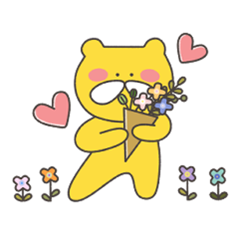 그냥 하루 곰 - 일상티콘 2 : 그냥하루곰 - 네이버 OGQ마켓