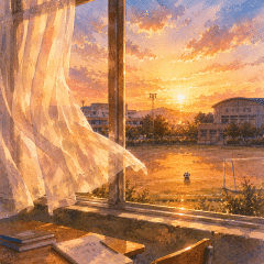 [BGM] 노을빛 학창 시절 - Sunset School Days