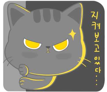 청소하는고양이 이미지